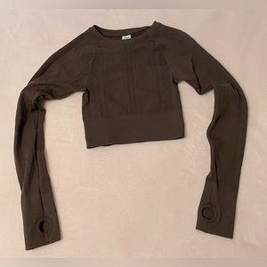Women’s cropped long sleeve top | JoyLab